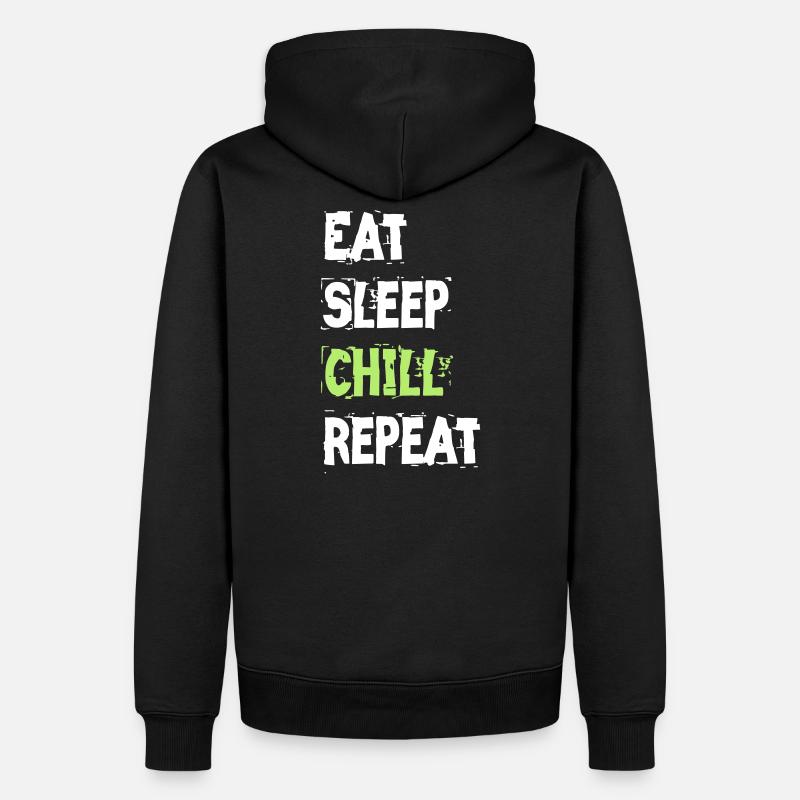 refroidissement - Sweat à capuche Premium bio Homme - noir