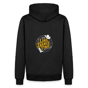 Danse en ligne Danse en ligne Danse en ligne Danse - Sweat à capuche Premium bio Homme - noir - Dos - Nico (187cm)