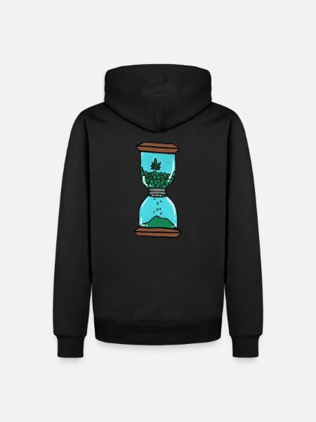 beuh minute 1 - Men’s Premium Organic Hoodie - black