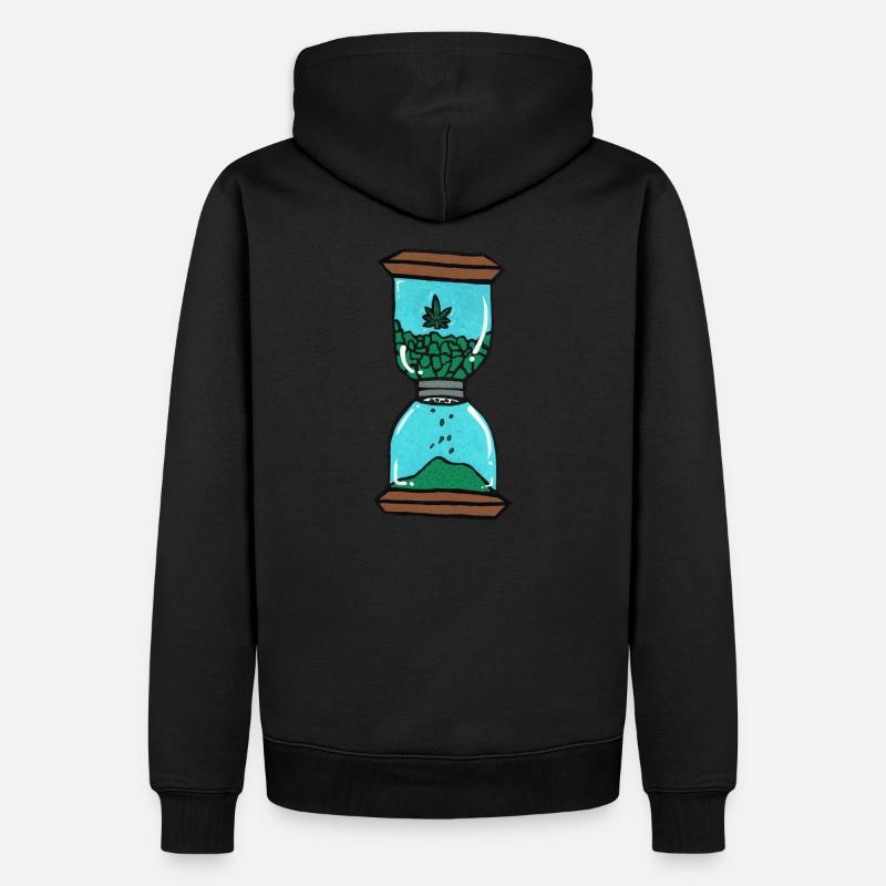 beuh minute 1 - Sweat à capuche Premium bio Homme - noir