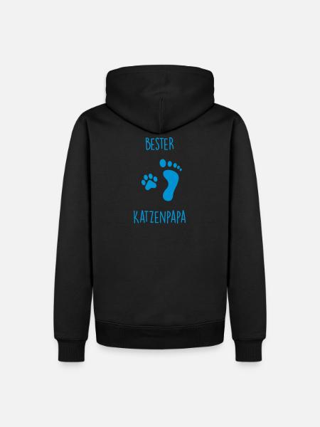Männer Premium T-Shirt - Männer Premium Bio Hoodie - Schwarz