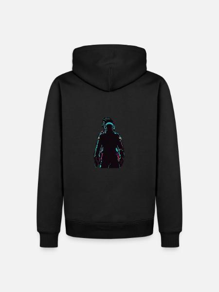 Cyber Men - Men’s Premium Organic Hoodie - black
