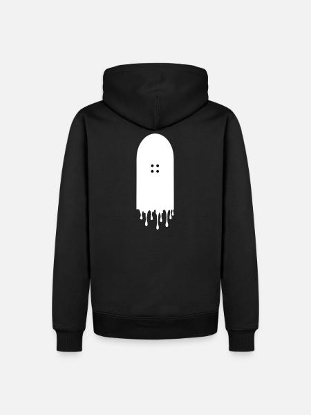 Skateboard Drip - Men’s Premium Organic Hoodie - black