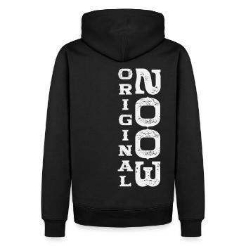 Né 2003 20e anniversaire cadeau homme / femme - Sweat à capuche Premium bio Homme - noir - Dos - Nico (187cm)