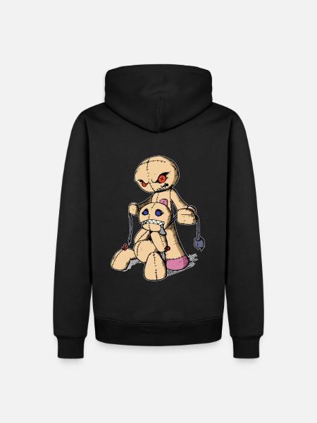 Killing Voodoo is thinking you - Men’s Premium Organic Hoodie - black