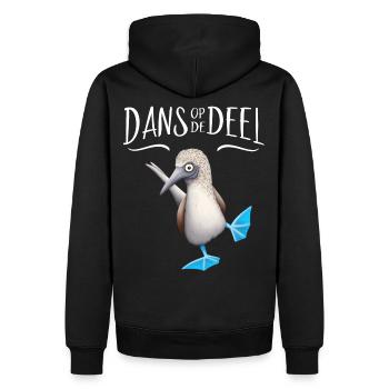 Cadeau De Deel du Nord de l'Allemagne de Booby Dan aux pieds bleus - Sweat à capuche Premium bio Homme - noir - Dos - Nico (187cm)