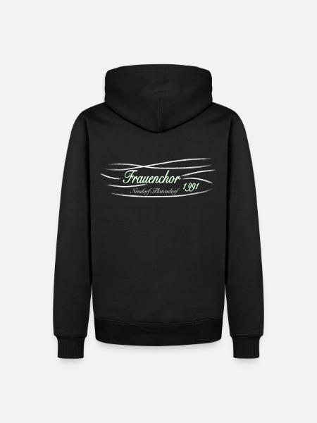 frauenchor Platendorf - Männer Premium Bio Hoodie - Schwarz