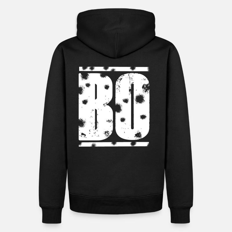BO Geschenk Geschenkidee - Männer Premium Bio Hoodie - Schwarz