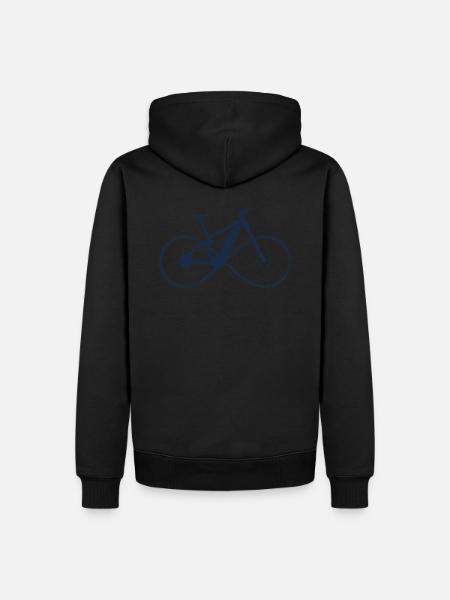 E bike - Men’s Premium Organic Hoodie - black