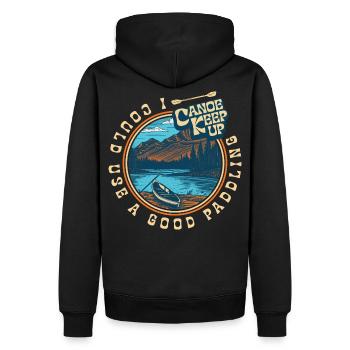 I could use a good paddling - Men’s Premium Organic Hoodie - black - Back - Nico (187cm)