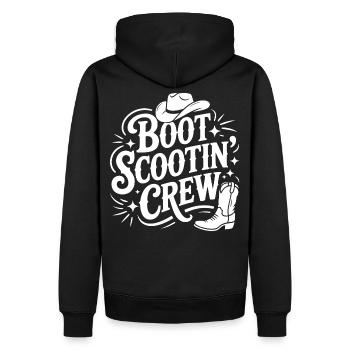 Équipage de Boat Scootin' - Sweat à capuche Premium bio Homme - noir - Dos - Nico (187cm)