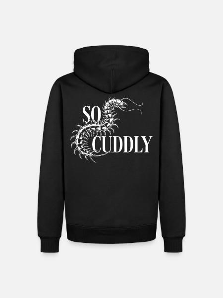 Éventail Scolopender - Sweat à capuche Premium bio Homme - noir