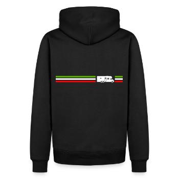 motorhome motorhome italy Italian Humor - Men’s Premium Organic Hoodie - black - Back - Nico (187cm)