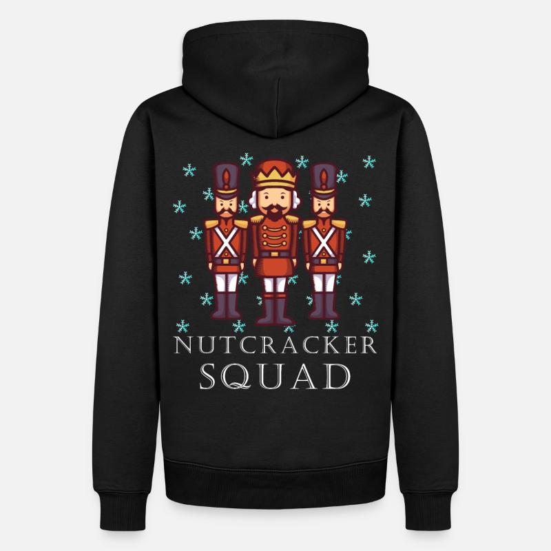 Nutcracker Squad Ballet dancer ballerina gift - Men’s Premium Organic Hoodie - black