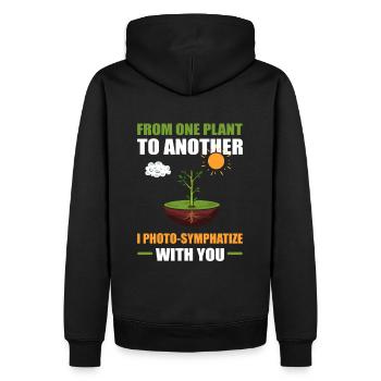 Biologe Biologie Chemie Zelle Biochemiker Physik N - Männer Premium Bio Hoodie - Schwarz - Hinten - Nico (187cm)
