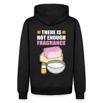 There Is No Enough Fragrance Soap Making Soap - Männer Premium Bio Hoodie - Schwarz - Hinten - Nico (187cm)