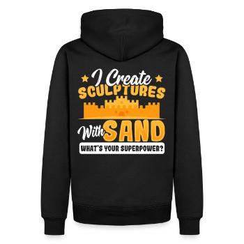 Dirt Track Rennen Dirt-Track-Rennen Rennen Renn-Dr - Männer Premium Bio Hoodie - Schwarz - Hinten - Nico (187cm)