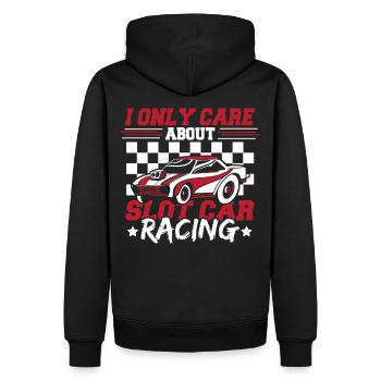 Slotcar Rennen Slotcar Rennen Slot Car Racing Auto - Männer Premium Bio Hoodie - Schwarz - Hinten - Nico (187cm)