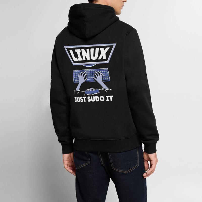 Linux Software Open Source Programmieren Programmi Männer Premium Bio Hoodie