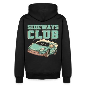Drifting Drifts Car Racing Car Extreme - Sweat à capuche Premium bio Homme - noir - Dos - Nico (187cm)