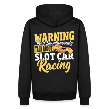 Slot Car Racing Slot Car Race Slot Car Racing - Sweat à capuche Premium bio Homme - noir - Dos - Nico (187cm)