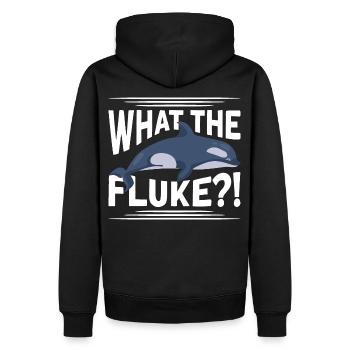 Whale Watching Whale Watching Whale Orca Blue Whale - Men’s Premium Organic Hoodie - black - Back - Nico (187cm)