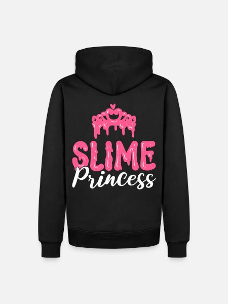 Schleim-Prinzessin - Männer Premium Bio Hoodie - Schwarz