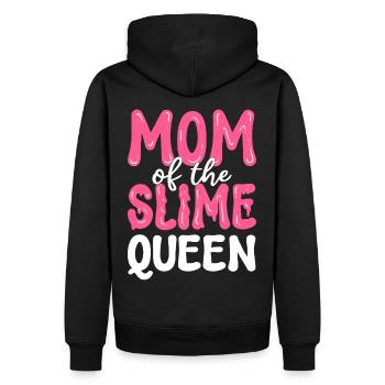 Mère de Slime Queen Slime Diy - Sweat à capuche Premium bio Homme - noir - Dos - Nico (187cm)