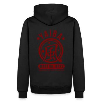 Japon Fighting Art MMA Karaté Judo Sports cadeau - Sweat à capuche Premium bio Homme - noir - Dos - Nico (187cm)