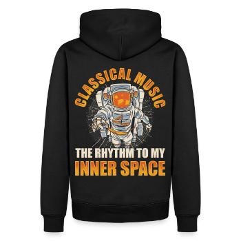 Arcade-Spiel Spielzeug-Spiel Arcade-Spiel - Männer Premium Bio Hoodie - Schwarz - Hinten - Nico (187cm)