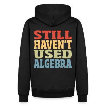 Geometrie Graph Kalkül Algebra Lehrer Must Haves - Männer Premium Bio Hoodie - Schwarz - Hinten - Nico (187cm)