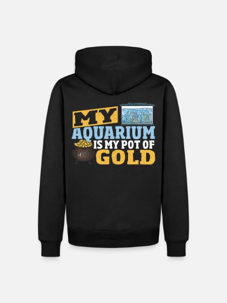 Aquarium Owner Aquarium Fishkeeper - Men’s Premium Organic Hoodie - black
