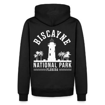 Schnorchelabenteuer Natur Biscayne National Park - Männer Premium Bio Hoodie - Schwarz - Hinten - Nico (187cm)