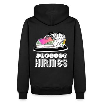 Finally carnival showman Boxauto funfair fans - Men’s Premium Organic Hoodie - black - Back - Nico (187cm)