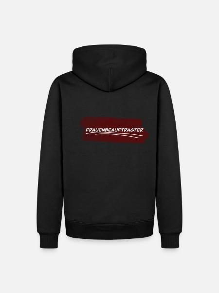 Frauenbeauftragter - Männer Premium Bio Hoodie - Schwarz