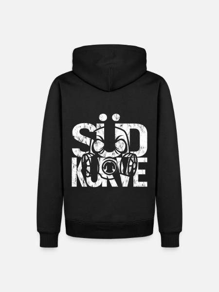Südkurve - Fussball Fanshirt - Männer Premium Bio Hoodie - Schwarz