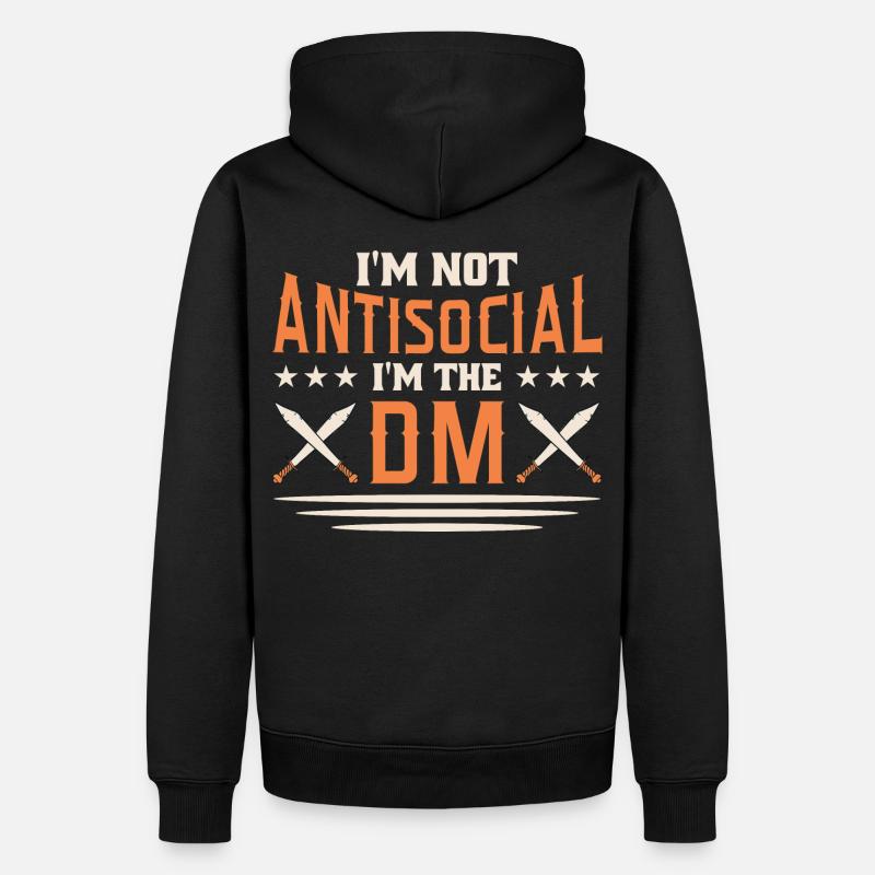 LARP Live-Action-Rollenspiel - Männer Premium Bio Hoodie - Schwarz