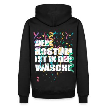 My costume is in the wash Carnival Carnival - Men’s Premium Organic Hoodie - black - Back - Nico (187cm)