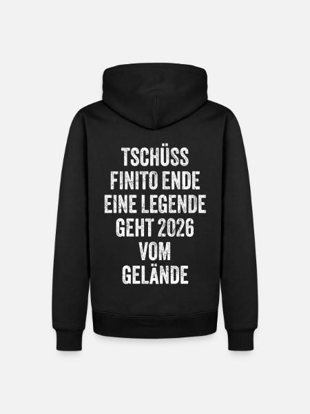 Pensionist Pension 2026 Ordsprog Pensionsgave - Herre Premium økologisk hoodie - sort