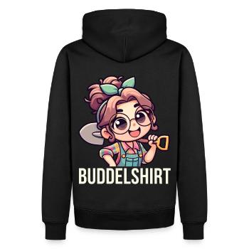 Garten Geschenk Gärtnerin Geburtstag Geschenk - Männer Premium Bio Hoodie - Schwarz - Hinten - Nico (187cm)