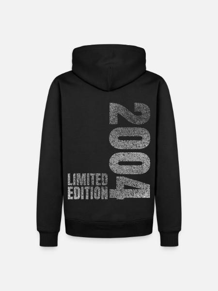 2004 Limited Edition - Männer Premium Bio Hoodie - Schwarz