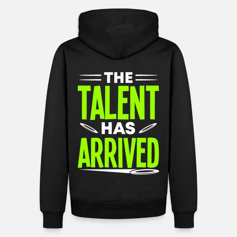 Diskuswurf Diskuswerfer Leichtathletik Diskus - Männer Premium Bio Hoodie - Schwarz