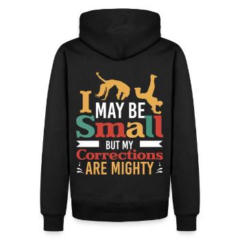 Funny Dancing Choreographer Saying Street Dance Co - Männer Premium Bio Hoodie - Schwarz - Hinten - Nico (187cm)