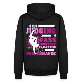 Retro Hip Hop Dancer Dancing Dance Teacher - Männer Premium Bio Hoodie - Schwarz - Hinten - Nico (187cm)