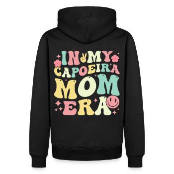 In my Capoeira Mom Era - Men’s Premium Organic Hoodie - black - Back - Nico (187cm)