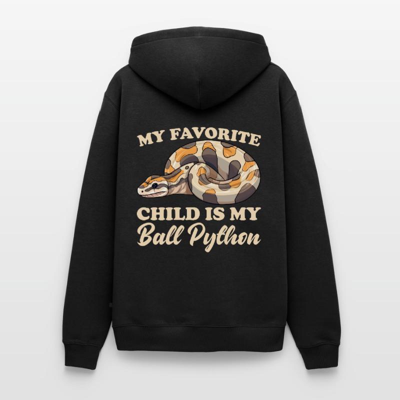 Boule de banane Python Herpétologiste Boule de corail Sweat à capuche Premium bio Homme