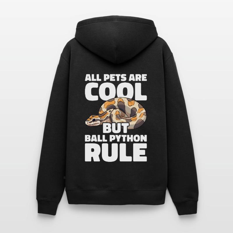 Boule de banane Python Herpétologiste Boule de corail Sweat à capuche Premium bio Homme