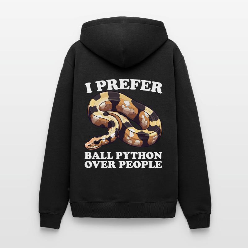Boule de banane Python Herpétologiste Boule de corail Sweat à capuche Premium bio Homme