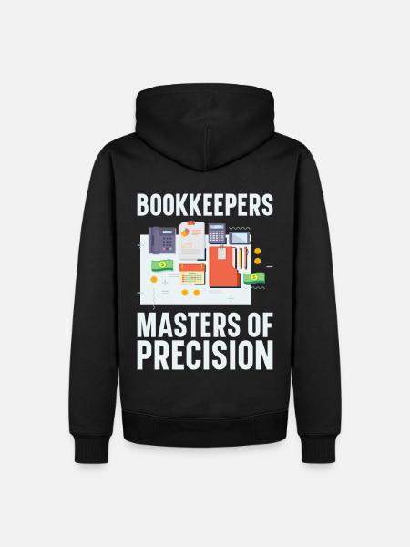Buchhaltung Finanzbuchhalter Buchhalter Beruf - Männer Premium Bio Hoodie - Schwarz