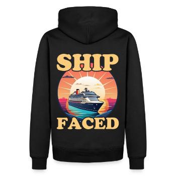 Croisière Crusader Bateau de croisière Cadeau - Sweat à capuche Premium bio Homme - noir - Dos - Nico (187cm)